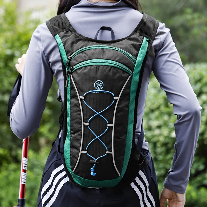 Mochila para ciclismo y escalada al aire libre, bolsa de agua portátil para senderismo, Camping, correr, mochila con cordón para hombres y mujeres, bolsas deportivas para montar - imagen 3