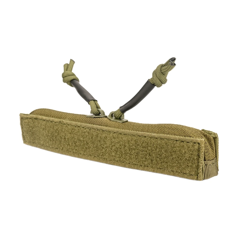 Inserto táctico con cremallera de bolsillo para administrador, inserto de cremallera empotrado bidireccional para bolsa de placa de chaleco, aparejo de pecho de bolsillo administrador - imagen 4