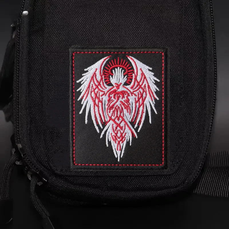 Parche de Ángel, insignia bordada de moral táctica, gancho y bucle, mochila militar, ropa, accesorios decorativos, pegatina, brazalete