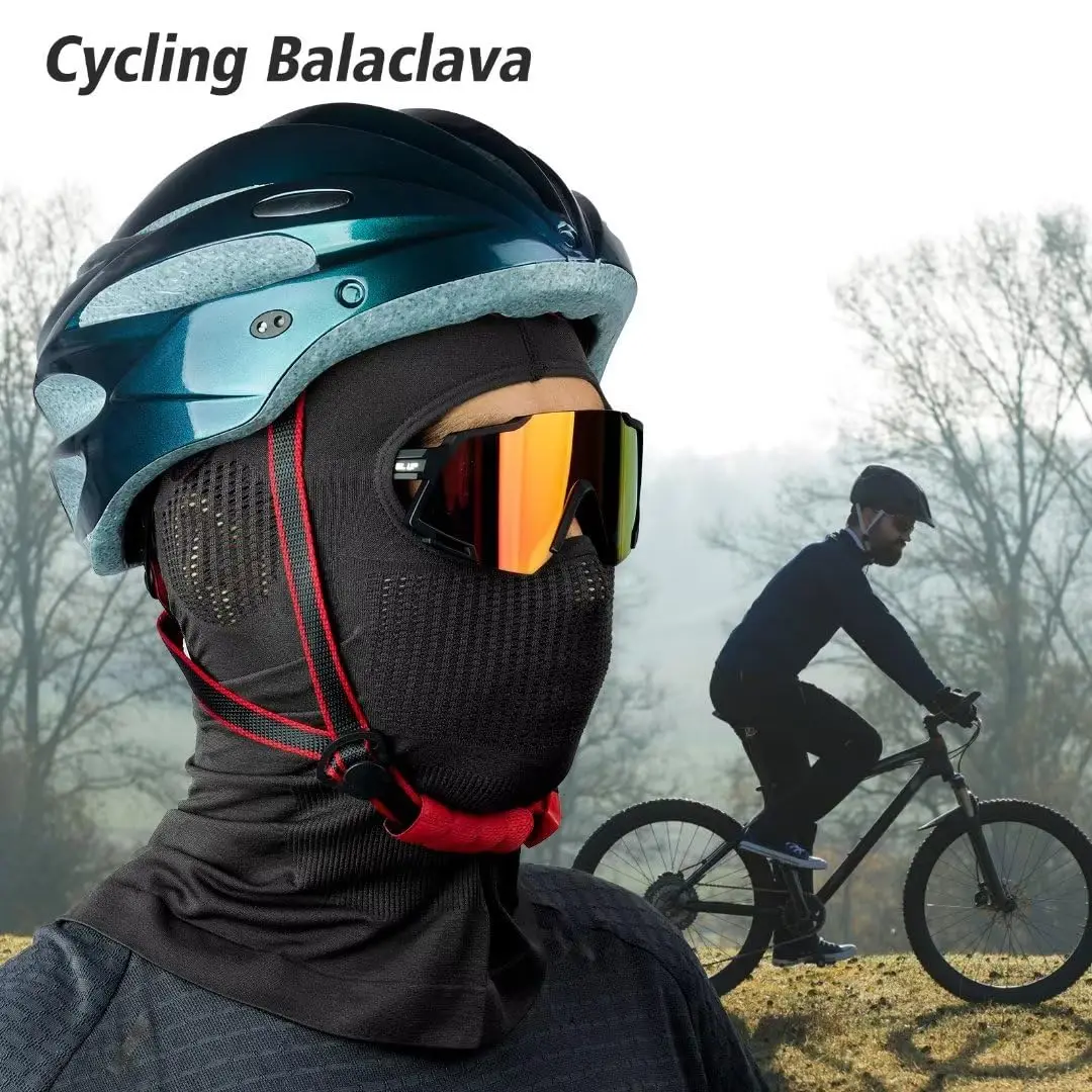 Era de la Guerra Fría, ventilador militar ruso, pasamontañas de fuerzas especiales, máscara facial completa con forro para casco para ciclismo, esquí, máscara transpirable - imagen 4