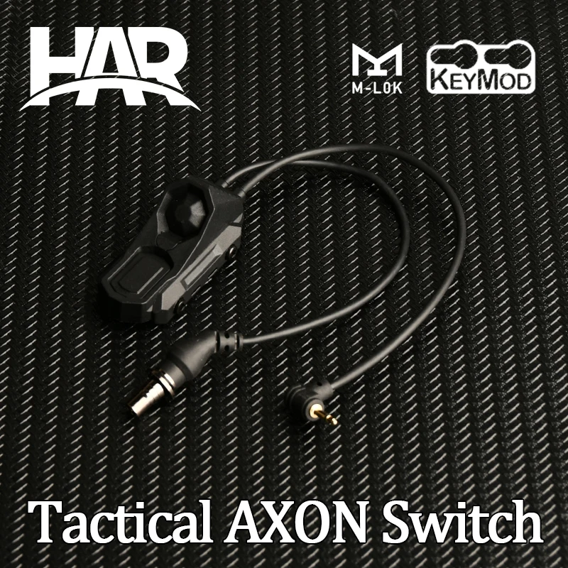 Linterna táctica Airsoft Surefir M600 M300 compatible con interruptor AXON, función Dual para PEQ15 DBAL NGAL OGL MAWL, accesorio para arma de caza