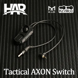 Linterna táctica Airsoft Surefir M600 M300 compatible con interruptor AXON, función Dual para PEQ15 DBAL NGAL OGL MAWL, accesorio para arma de caza