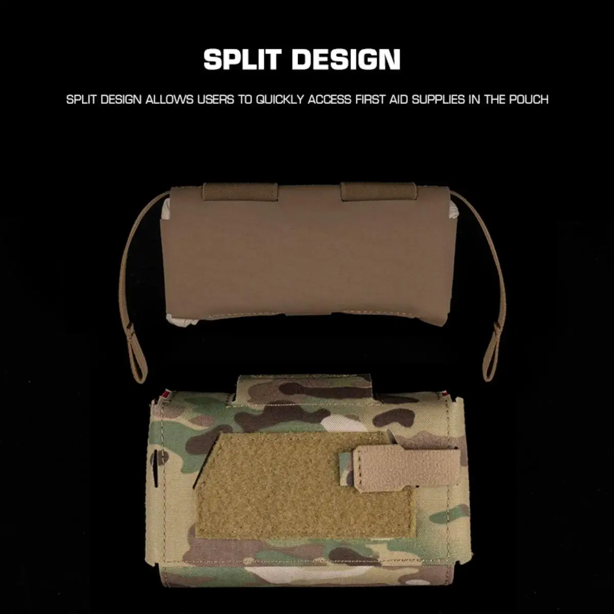 Bolsa primeros auxilios táctica Poseidon Defense CMP V3 MOLLE - imagen 3