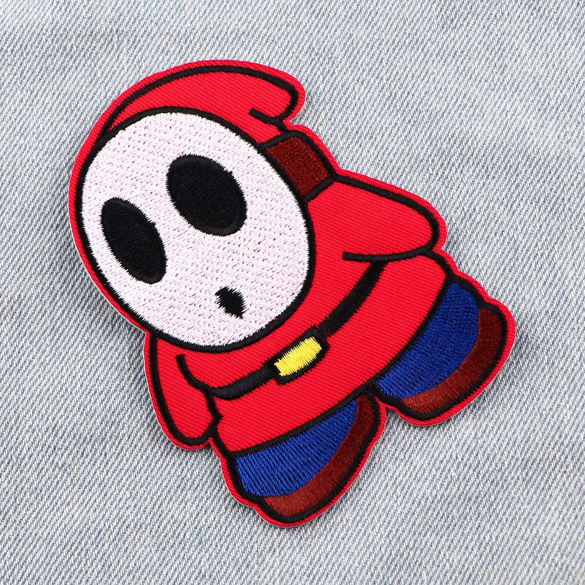 Parche de fantasma bonito para ropa, parches para planchar DIY, pegatinas, parches bordados para insignias de ropa, accesorios de Halloween - imagen 2