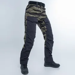 Pantalones tácticos elásticos de nailon para exterior extensible