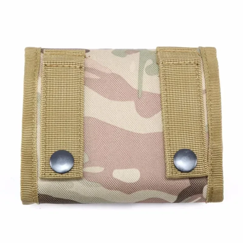 Bolsa de municiones plegable táctica de 12 balas, bolsa de mano para revistas, estuche para escopeta Molle, sujeción de balas de Rifle, accesorios de caza - imagen 4
