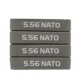 4PCS 5.56 Grey