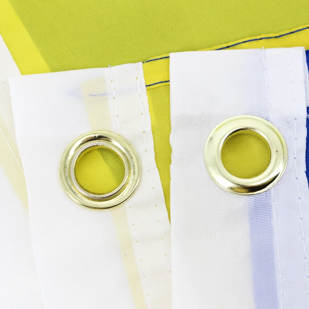 Bandera de Ucrania Ua Ukr Azul Amarillo 3x5Fts - imagen 4