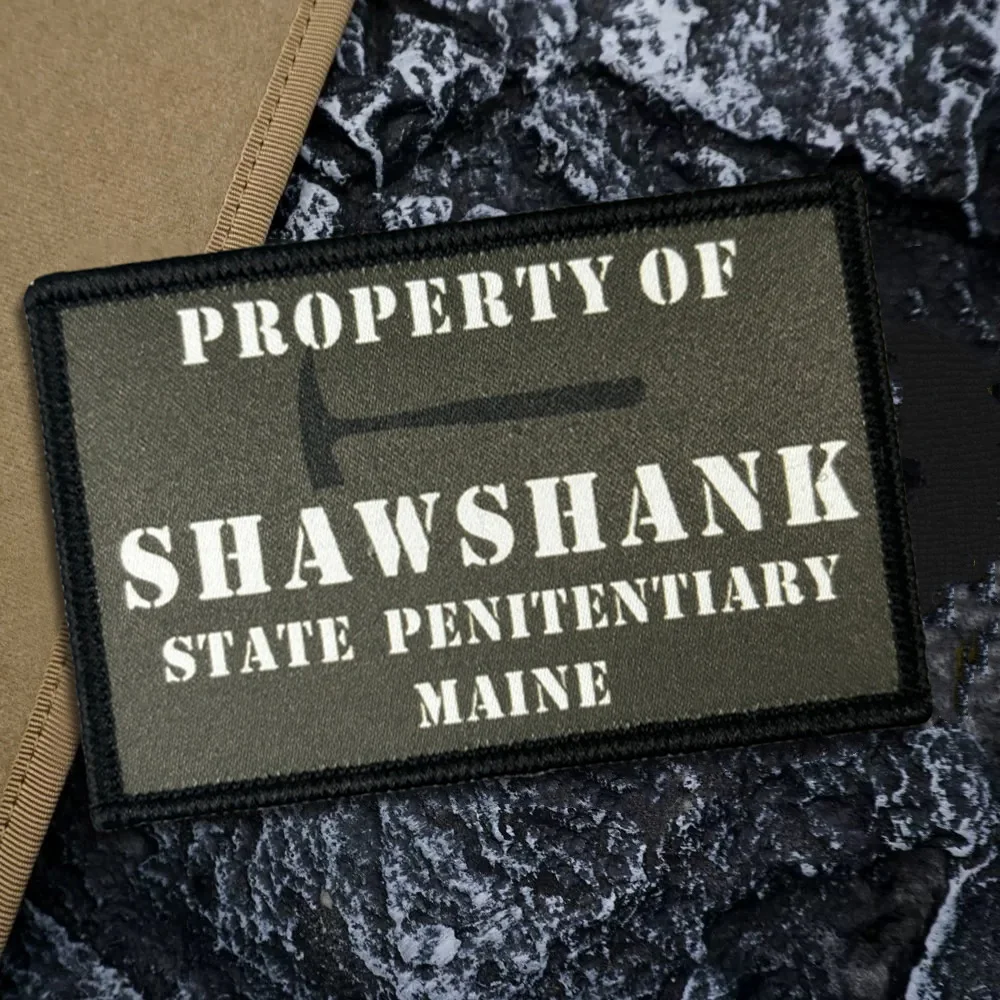 Parche táctico de martillo para ropa, insignia de moral militar, pegatinas para mochila, brazalete divertido con gancho y bucle, aplique para casco - imagen 5