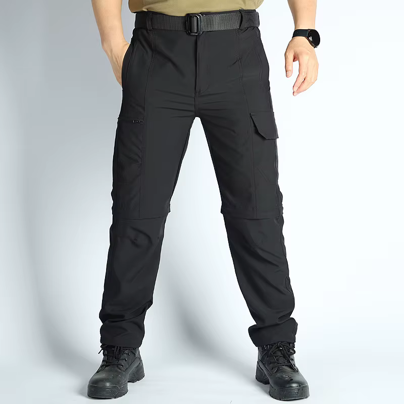 Pantalones cargo desmontables secado rápido transpirables trekking - imagen 5