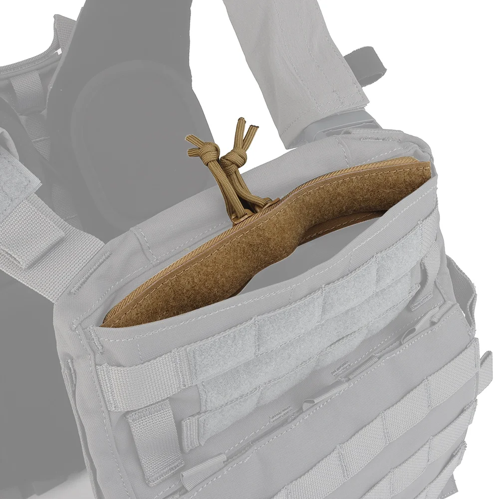 Chaleco táctico, bolsas de aparejo de pecho para hombres, equipo táctico, cubierta con cremallera, placa de chaleco táctico, bolsillo de inserción Carri - imagen 2