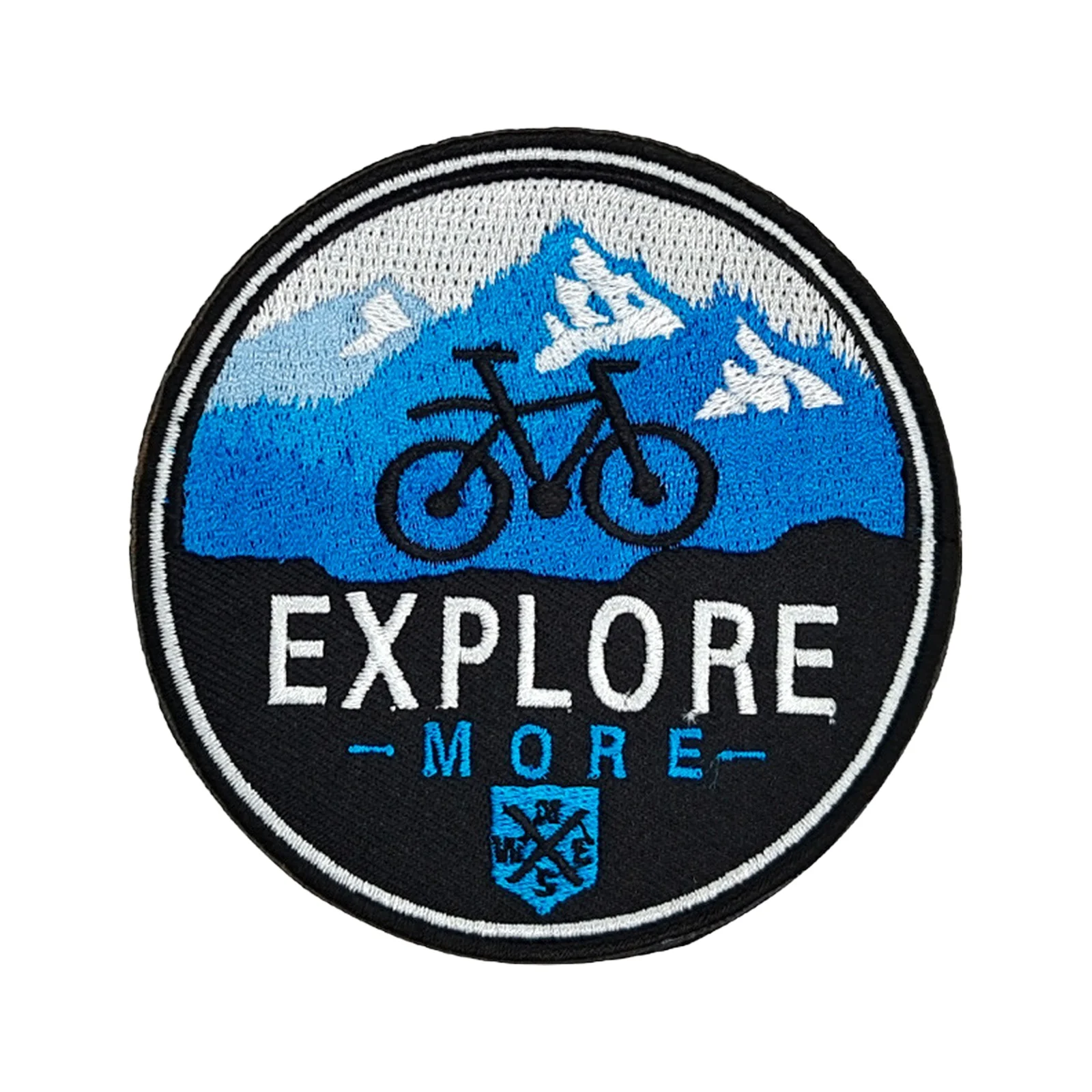 Parche de Velcros con símbolo de cinta de St George, insignia bordada con cierre de gancho y bucle divertido para mochila táctica Molle, chaqueta