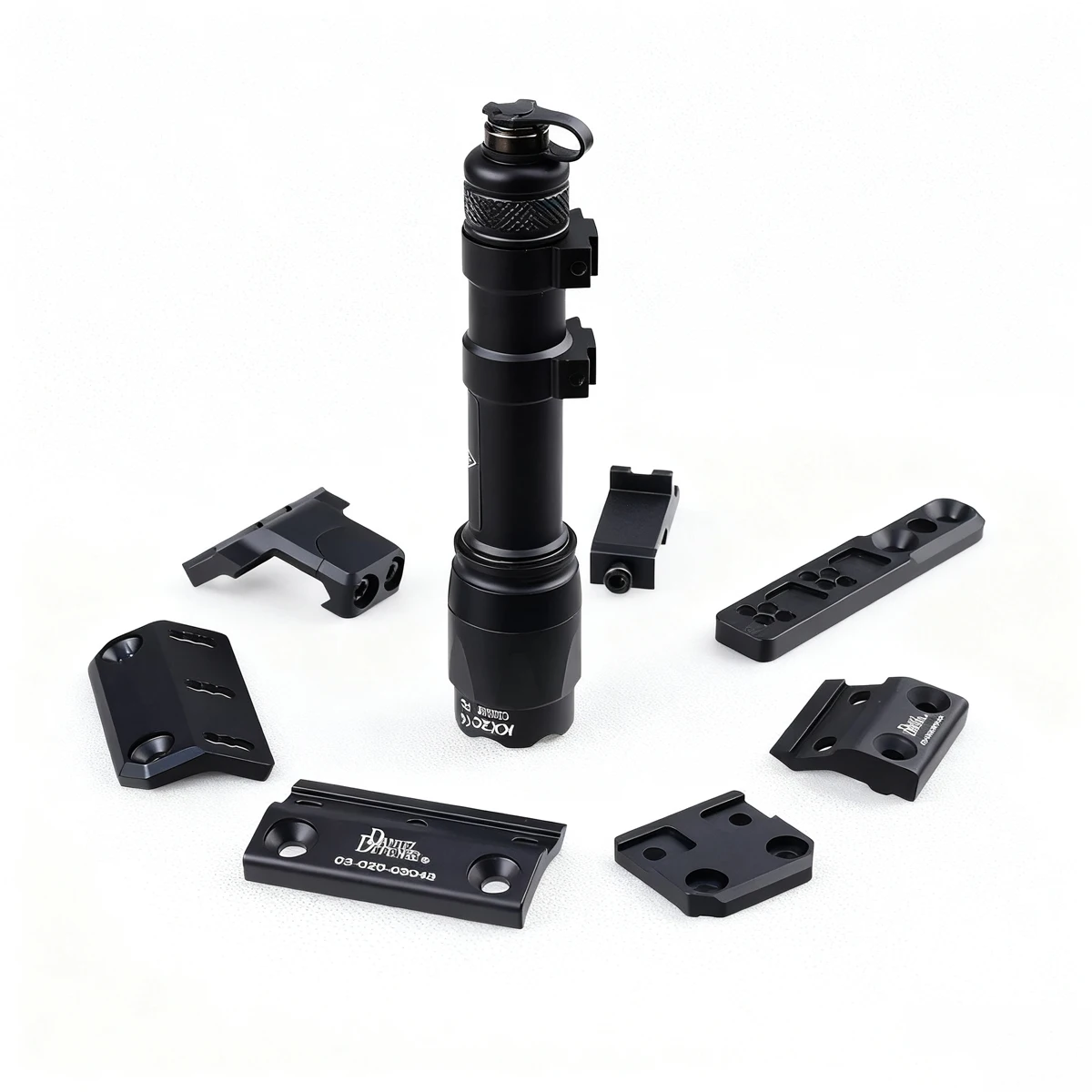 Linterna táctica Surefire M300 M600 con Base de montaje serie ARIS Airsoft M600B montaje compensado de luz compatible con riel Mlok Keymod SMR - imagen 3
