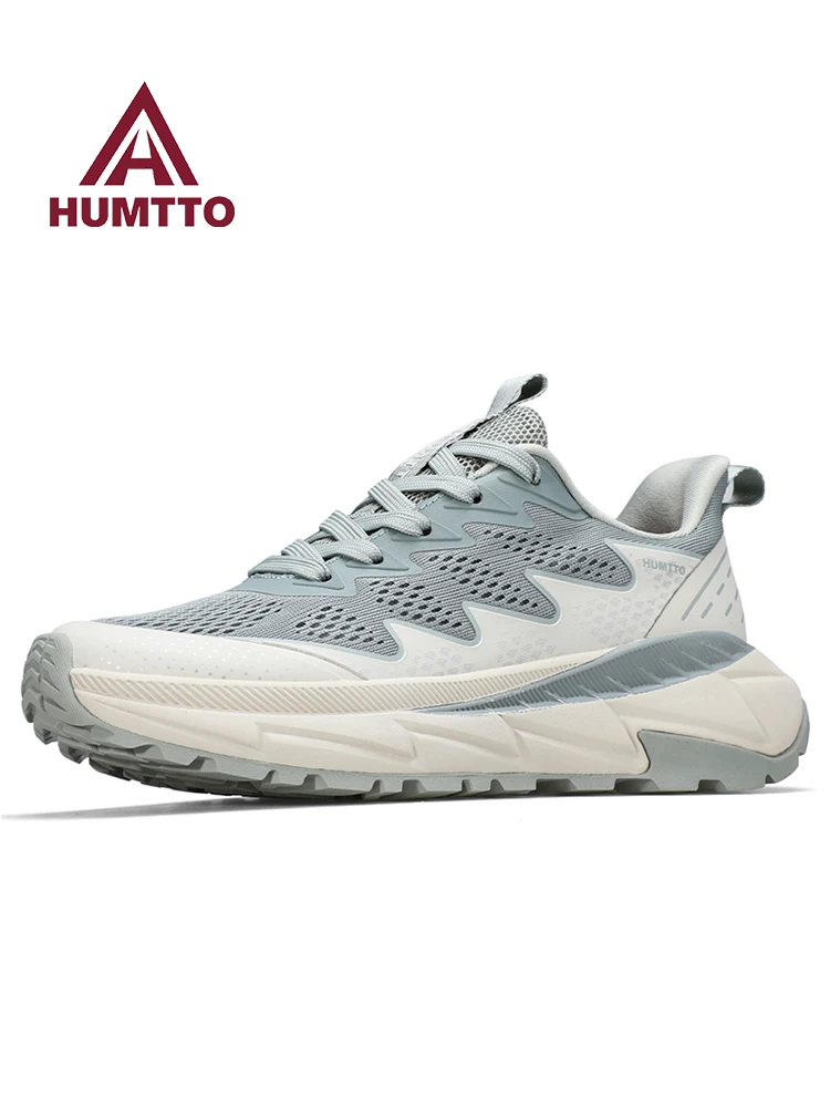 HUMTTO zapatos de senderismo al aire libre para hombre, zapatillas todoterreno antideslizantes de respuesta rápida, zapatos ligeros para correr, zapatos de trekking para mujer - imagen 4