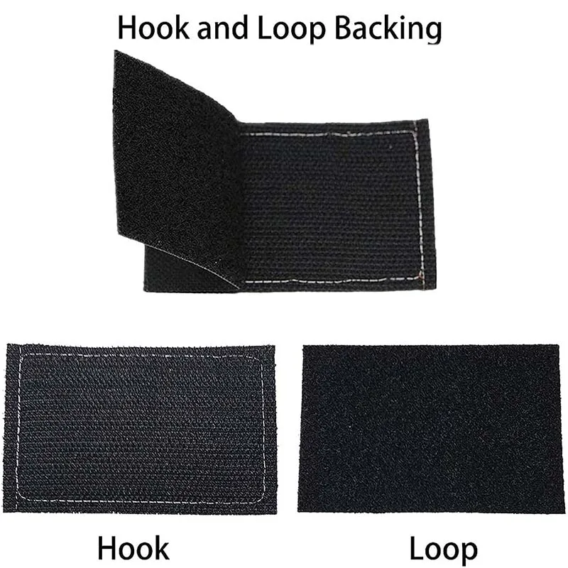 IR reflectante sangre tipo A B AB O NEG POS emblemen brazalete pegatinas, insignias tácticas gancho y bucle parche que brilla en la oscuridad en la mochila - imagen 5