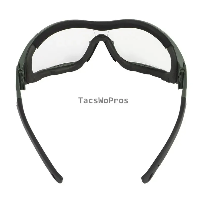Gafas de tiro protección UV al aire libre caza senderismo montar deportes gafas de sol Airsoft CS táctico Paintball combate gafas - imagen 3