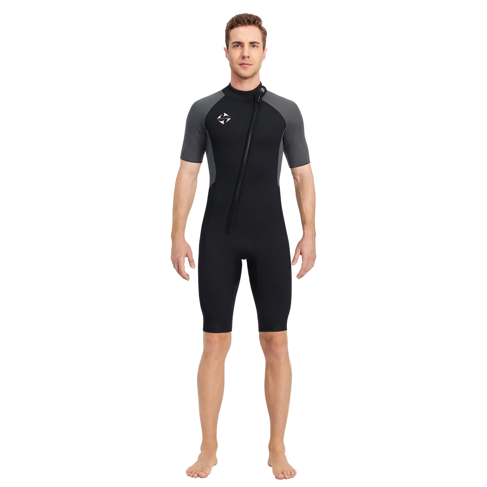 Traje de buceo de cuerpo completo para hombre, traje de neopreno térmico grueso de 3mm, trajes de buceo para kayak y esnórquel - imagen 4