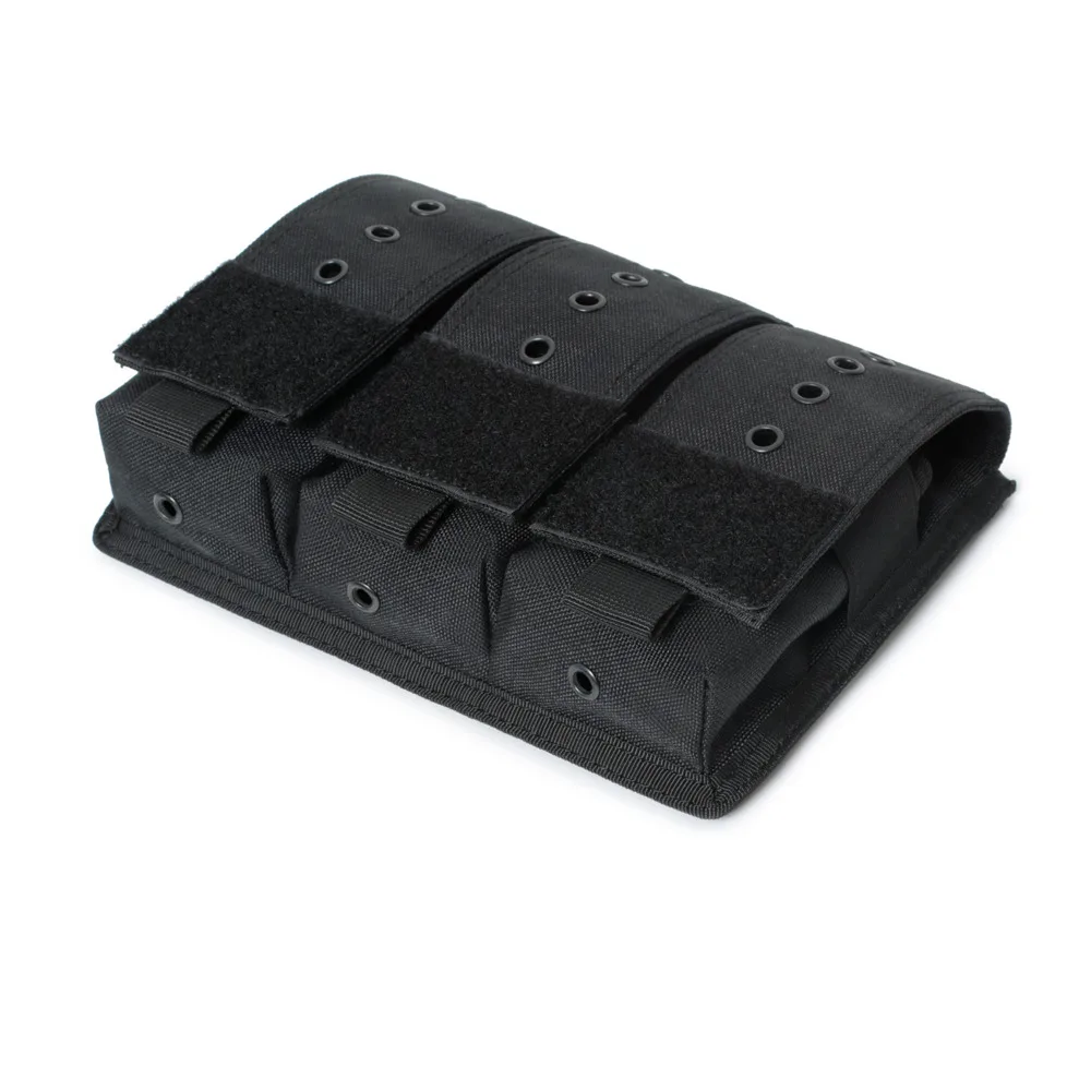 Funda táctica Flex Triple AR15 Mag, bolsa para cargador M4 556, soporte para Rifle, bolsa para Cartucho de munición, caza - imagen 5