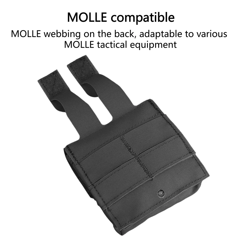 Bolsa táctica MOLLE cintura ligera para caza en aire libre - imagen 2