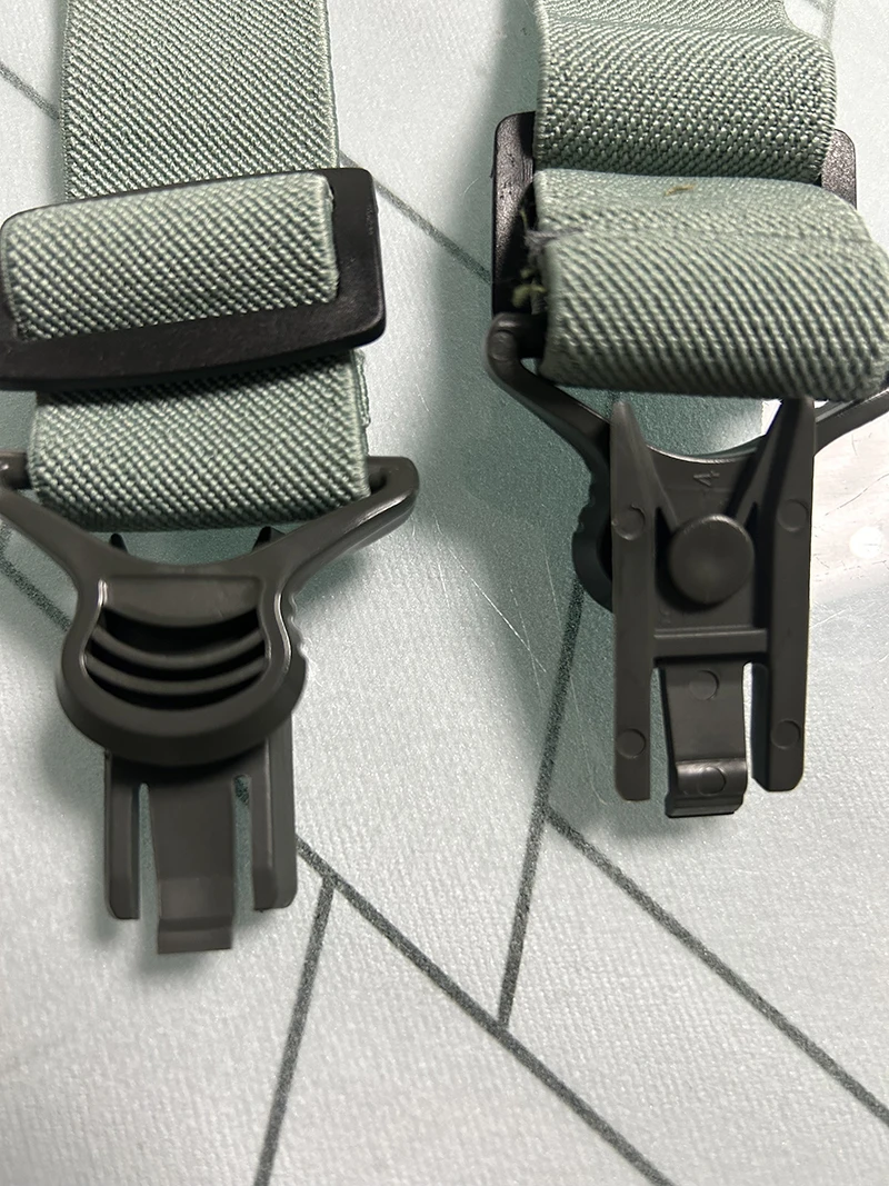 Correa para gafas tácticas, zócalo de liberación rápida para todas las clases de guía, riel guía para casco rápido - imagen 4