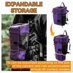 Funda táctica impermeable para cámara con correa desmontable