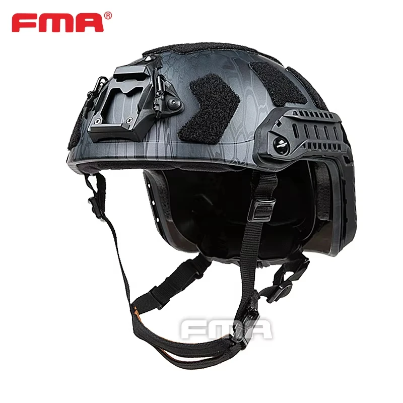Sistema de casco de corte alto FMA FAST SF, versión ABS, engrosado 7 mm, casco táctico, alta calidad, TB1315A - imagen 5
