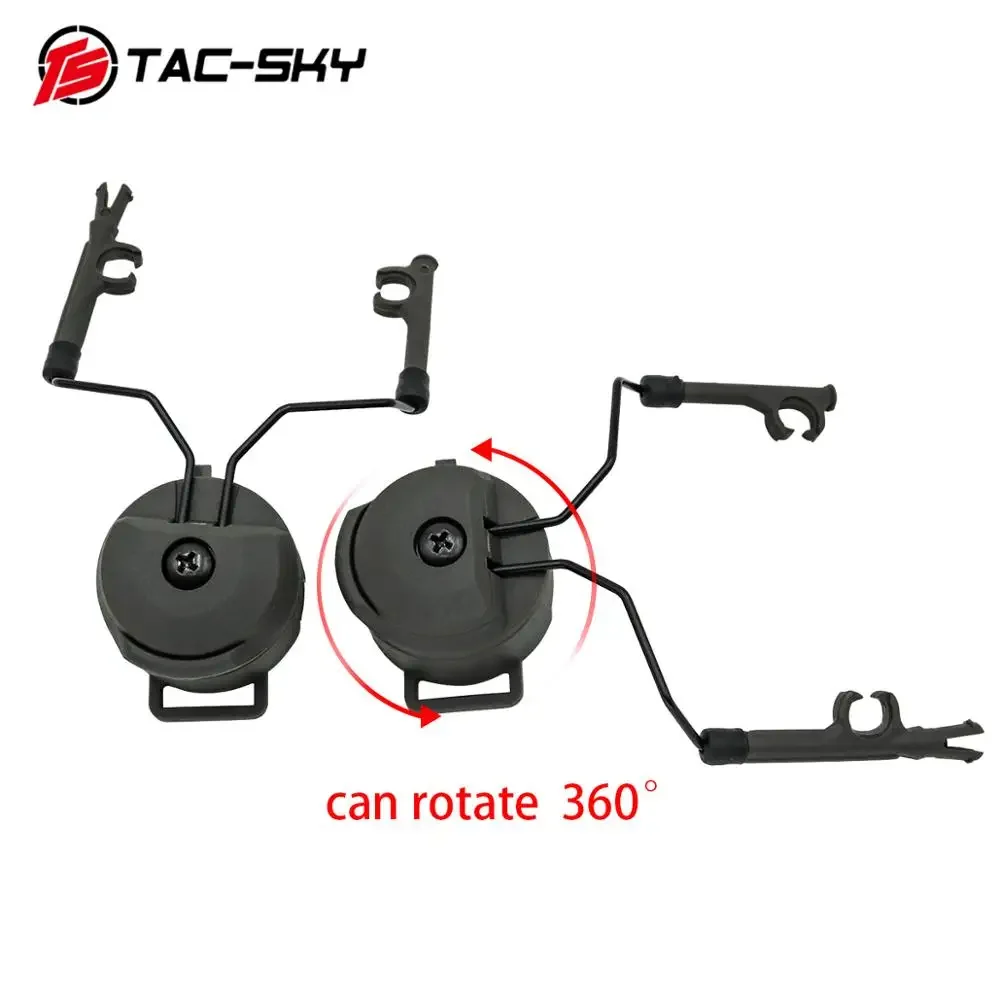 Soporte táctico TAC-SKY Soporte Comta I Ii Iii Iv, adecuado para casco táctico ARC OPS-CORE Soporte adaptador de pista para casco GY - imagen 5