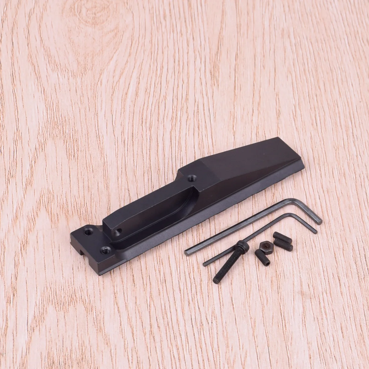 Riel de mira trasera táctica AK, soporte de alcance de caza Picatinny estándar 1913 para óptica de punto rojo de perfil bajo AK47 AK74 - imagen 4