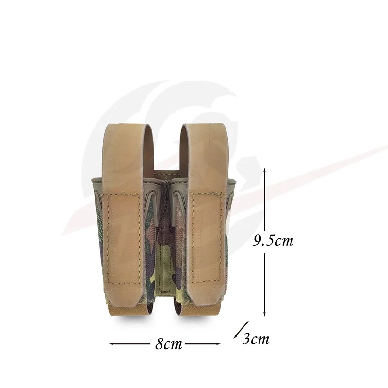 Bolsa doble elástica para revistas para deportes al aire libre de 9 mm - imagen 2