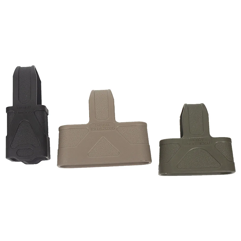 Funda de goma de caza SINAIRSOFT 7,62/5,56/9mm cubierta de revista rápida para M4 M16 AR15 AK Glock 17 M9 - imagen 4