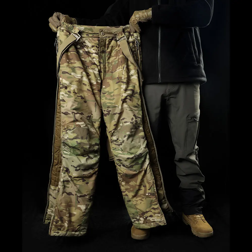 Emersongear pantalones térmicos impermeables para hombre, pantalones cálidos de invierno para senderismo, esquí, caza, pantalones tácticos de carga para nieve, monos - imagen 5