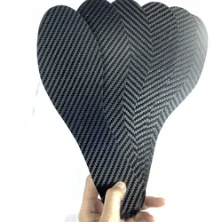 Plantilla fibra carbono antitorsional absorción impactos antideslizante