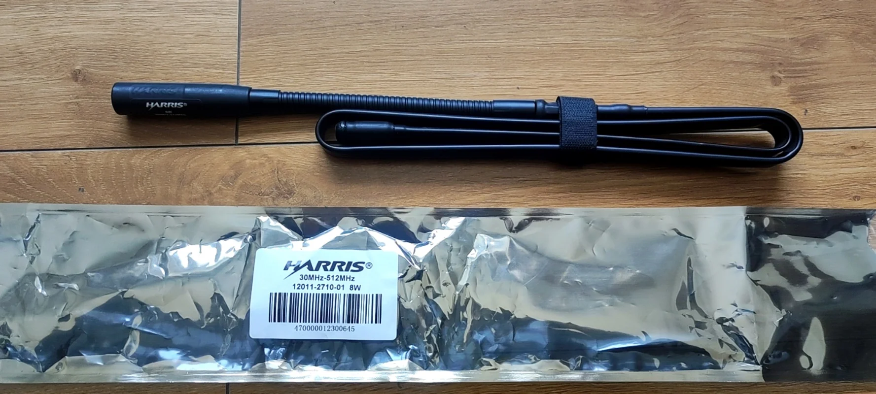 Antena de pedestal original TCA Walkie Talkie PRC-152a: uso de sección completa de 30-512 MHz