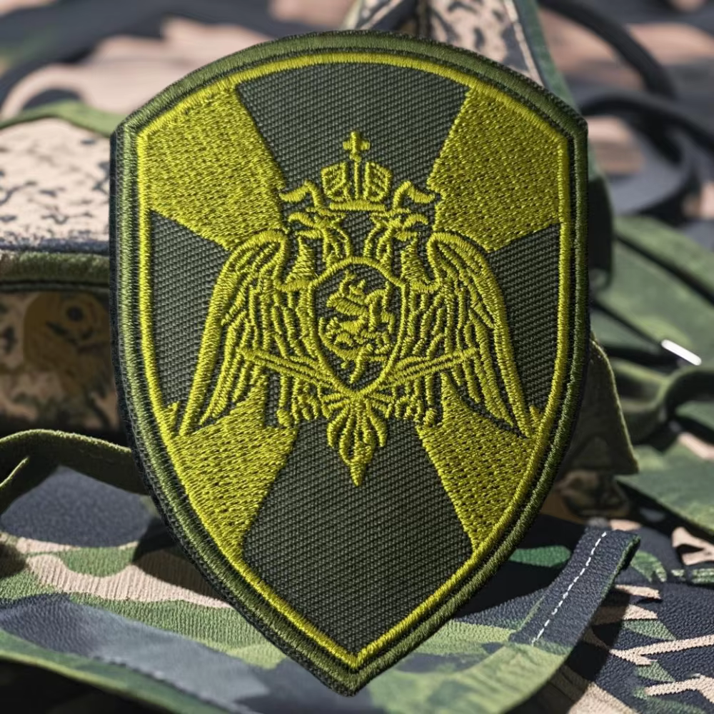Parche bordado águila Rosgardia – Insignia táctica con velcro - imagen 5
