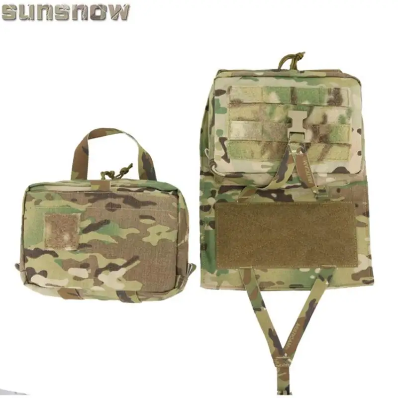Sunsnow-chaleco táctico con sistema Molle, paquete de bolsa de agua trasera, paquete de avión, paquete de ataque - imagen 5