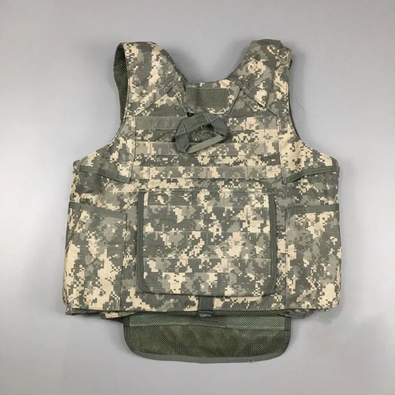 Chaleco táctico de nailon para todo terreno, carcasa de combate de corte impermeable para exteriores, ACU - imagen 5