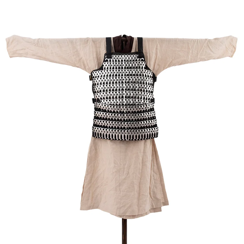 Armadura, armadura, personas reales pueden usar armadura de pecho y espalda, armadura, armadura con cremallera, armadura de plástico con cremallera, armadura de dos personas - imagen 3