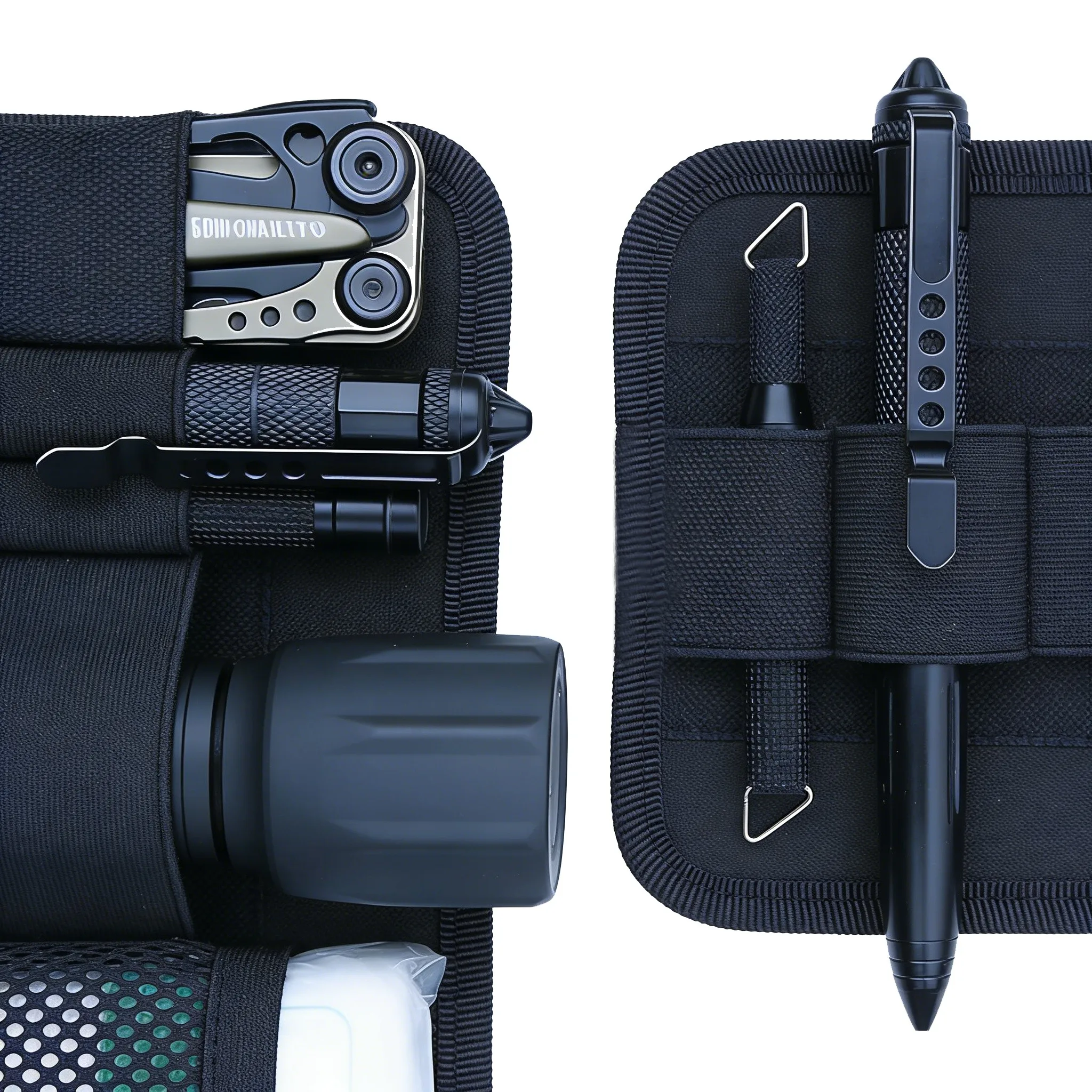 Organizador modular EDC con velcro para mochila táctica - imagen 2