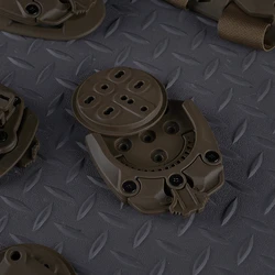 Adaptador Modular Base Giratoria 360° Funda Táctica Pistola