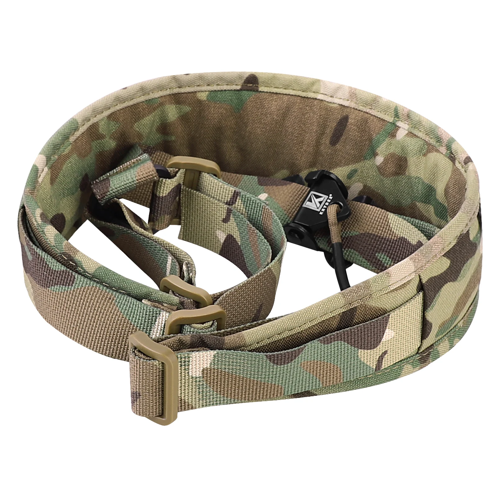 KRYDEX-eslinga de Rifle táctico de un solo punto, correa de hombro Modular acolchada, correa de tirachinas, hebilla de Metal de ajuste rápido - imagen 5