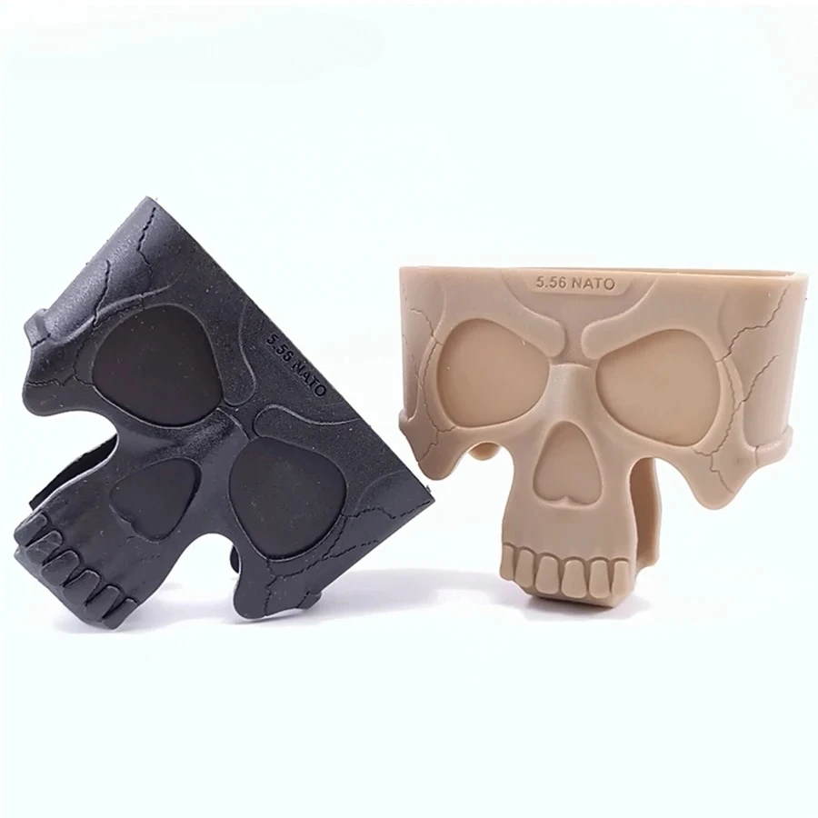 Bucles tácticos de jaula de goma para tirar rápida, 5,56, para M4 M16 AK, asistencia para revistas, tiro, caza, Paintball, Airsoft - imagen 3