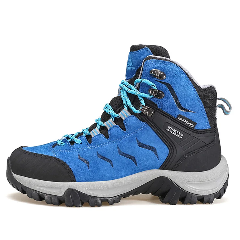 Zapatos de senderismo HUMTTO para hombre, botas tácticas de escalada para deportes al aire libre de invierno, zapatos de caza, zapatillas cálidas para mujer, zapatillas tobilleras de Trekking - imagen 5