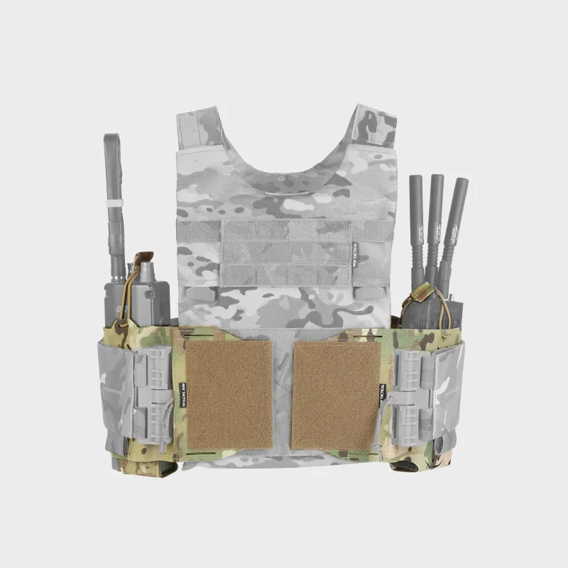 Bolsa de almacenamiento para walkie-talkie, bolsa lateral para chaleco táctico, multiusos, izquierda y derecha, para exteriores, Airsoft, 1 par - imagen 5