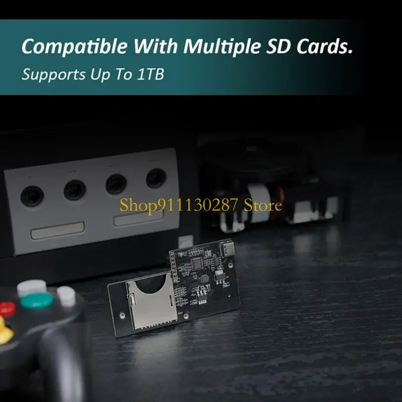 Emulador unidad óptica J1HC para consola juegos, adaptador tarjeta repuesto emulador Loder actualizado