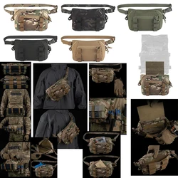 Nuevo bolso de caza al aire libre de alta calidad, bolso de hombro de alta calidad, riñonera, bolso colgante táctico multiusos grande