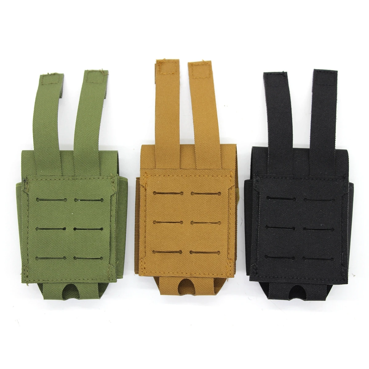 Portaesposas táctico MOLLE – Funda de perfil bajo para cinturón policial - imagen 4