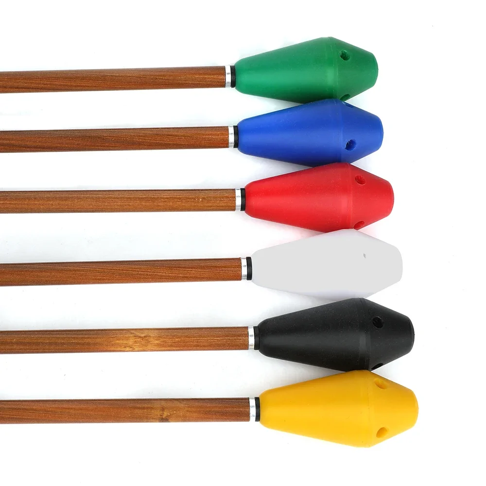 Silbato para tiro con arco de nailon, punta de flecha Universal con rosca de tornillo, arco de entrenamiento de tiro, accesorios de práctica de juego de flecha, 3/6/12 piezas - imagen 5