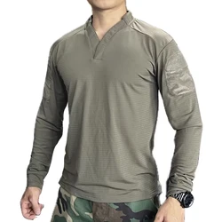 Camiseta táctica manga larga secado rápido CAG Love Ranger Verde