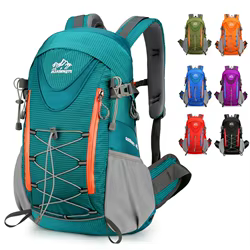 Mochila de acampada impermeable para hombre y mujer, bolso de hombro deportivo de gran capacidad para viajes al aire libre, senderismo, escalada y ciclismo