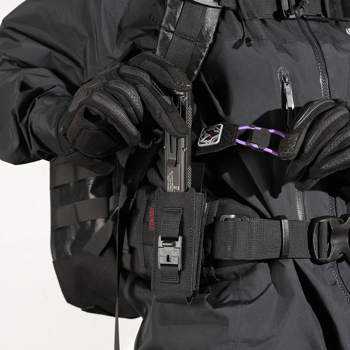 Mochila con pretina táctica MOLLE, accesorios para cinturón de descompresión al aire libre aplicables, sello de cintura extraíble - imagen 4